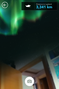 Laplication: Auroras Boreales en tu casa con tu móvil